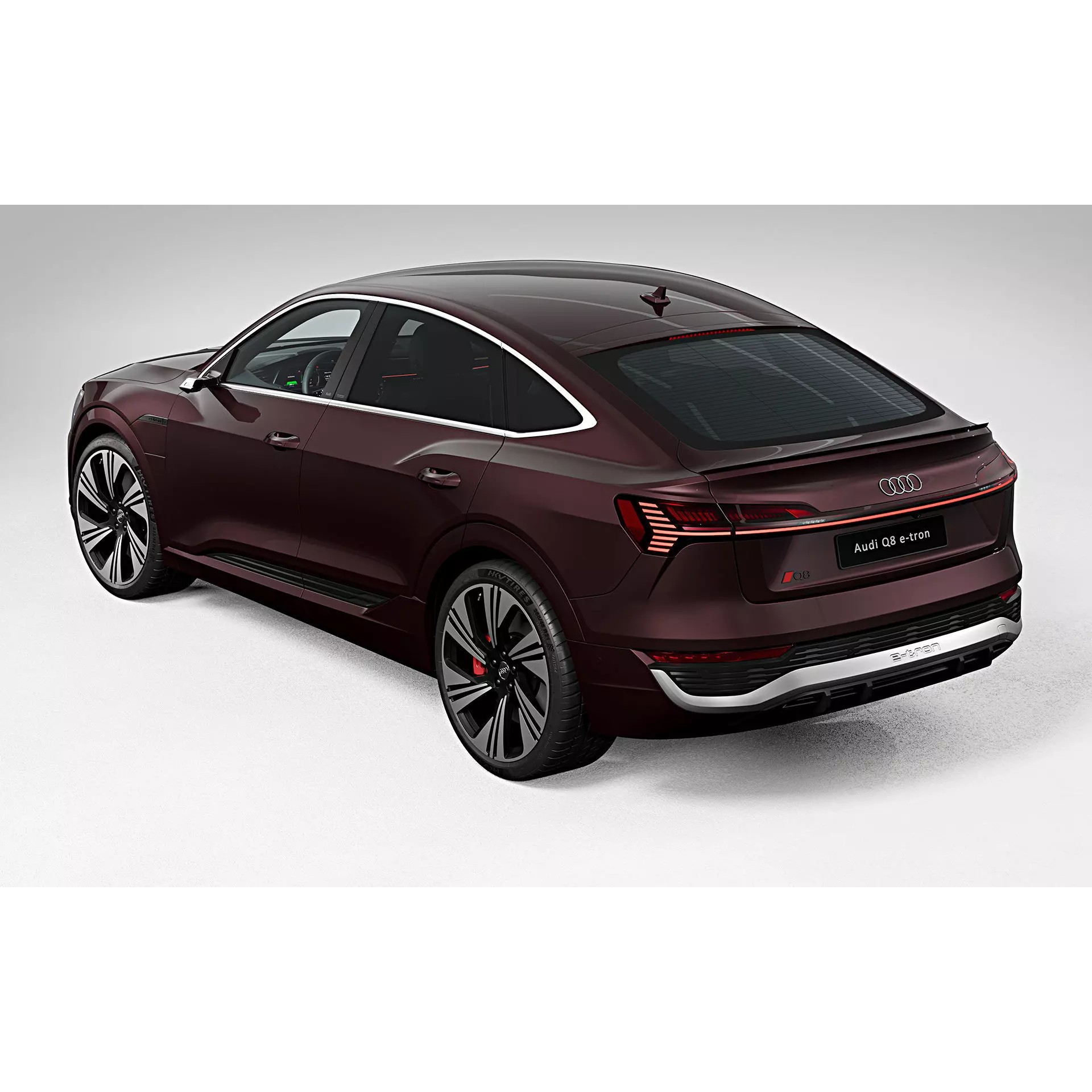 2024 Audi Q8 Sportback e-tron quattro - Game-Ready 3D Model - View 7