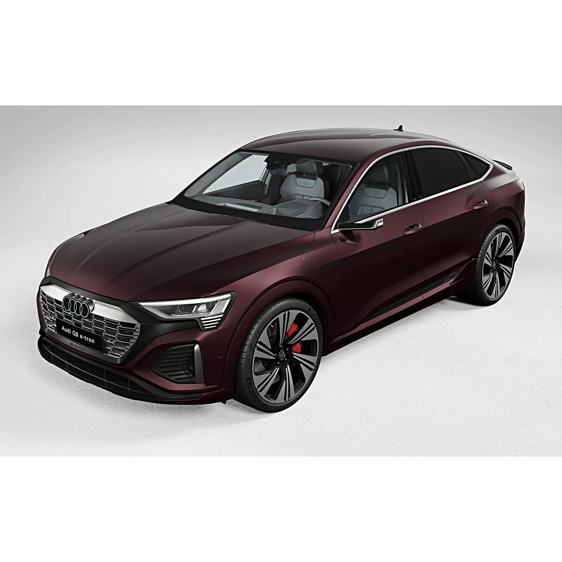 2024 Audi Q8 Sportback e-tron quattro - Game-Ready 3D Model - View 8