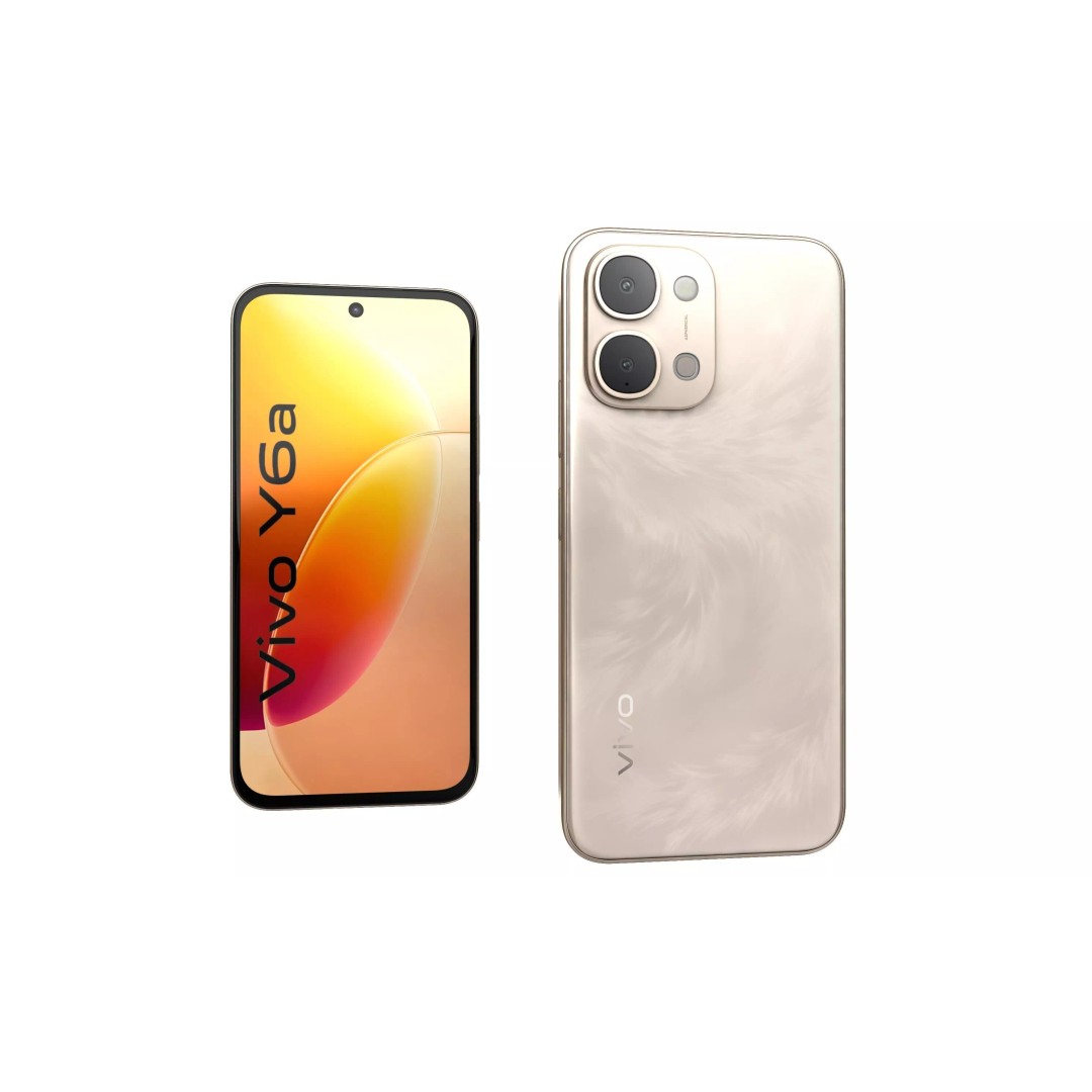Vivo Y6a Phoenix Gold 3D Model – High Poly PBR Asset, FBX & OBJ - View 7
