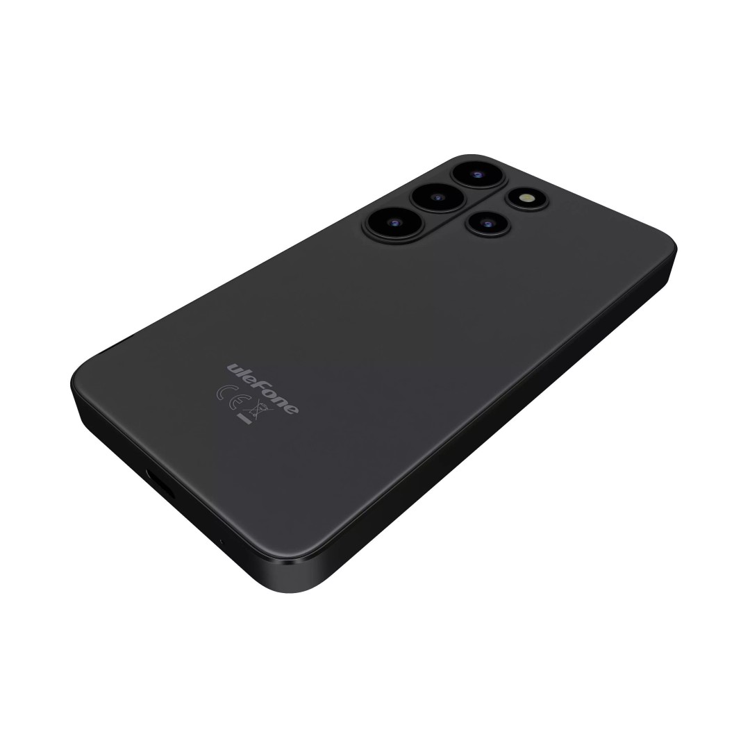 Ulefone Note 22 Meteorolite Black 3D Model – High Poly PBR Asset, FBX & OBJ - View 16