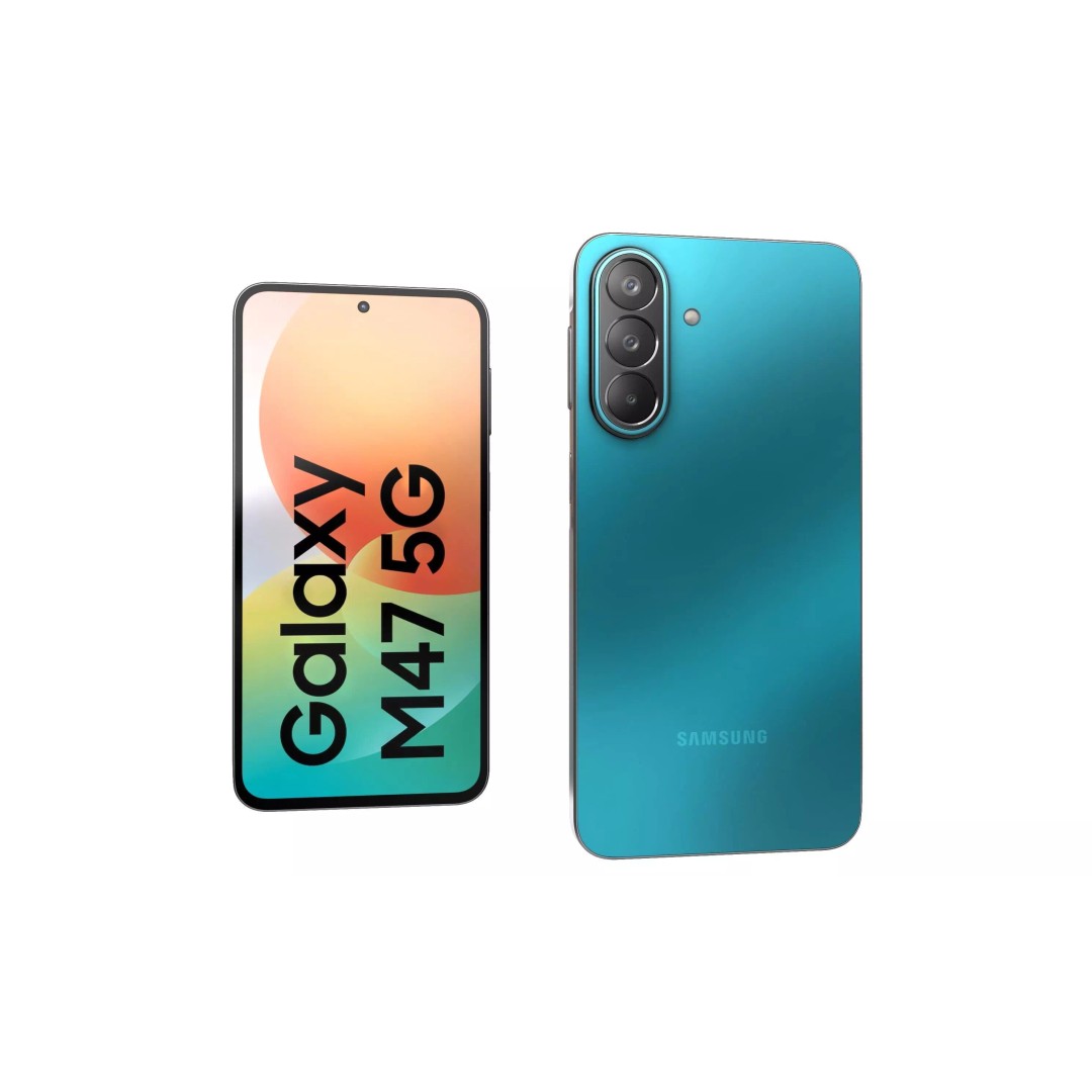 Samsung Galaxy M47 Blue 3D Model – High Poly Game Asset, FBX & OBJ - View 7