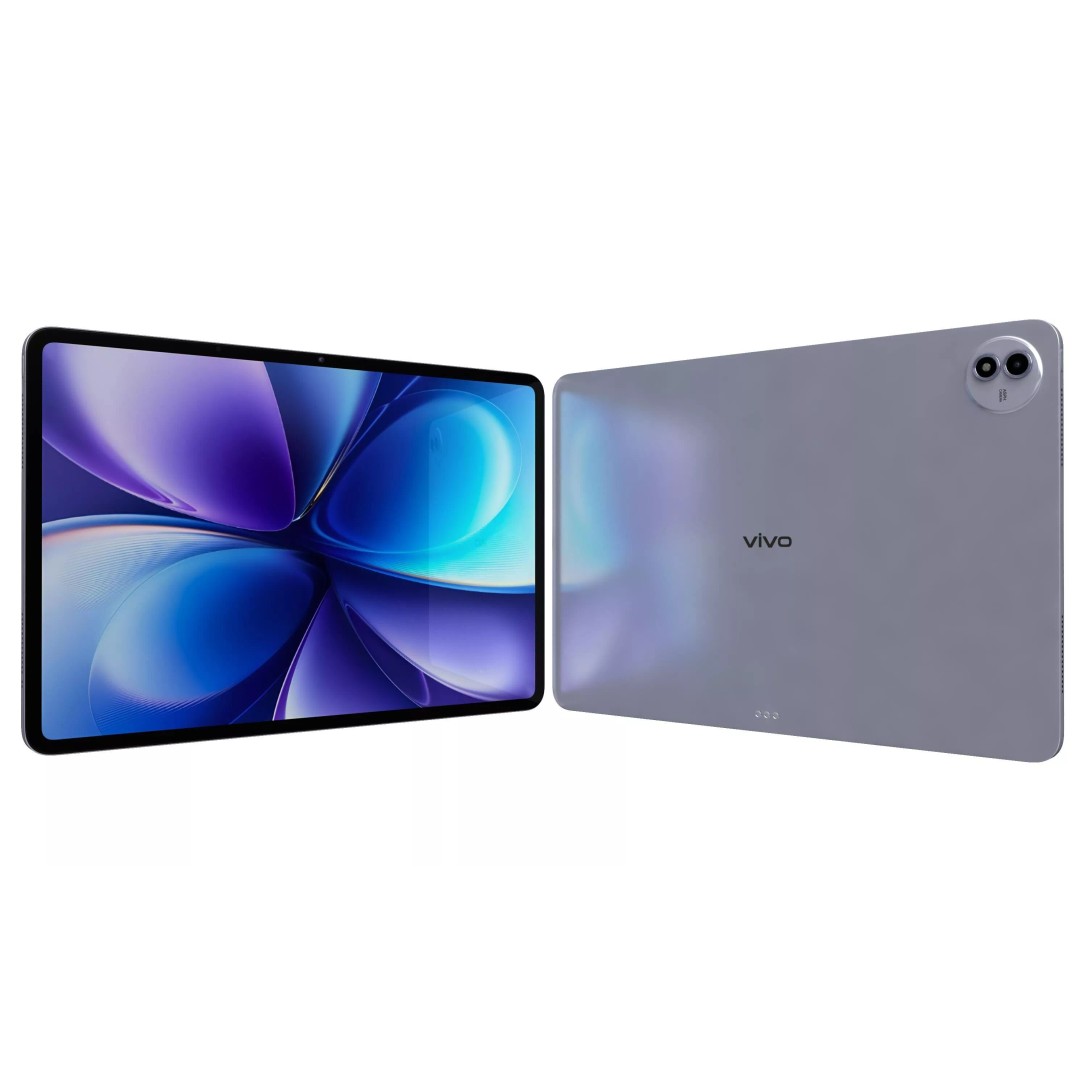 Vivo Pad 6 Pro Purple 3D Model – High Poly Game Asset, FBX & OBJ Formats - View 2