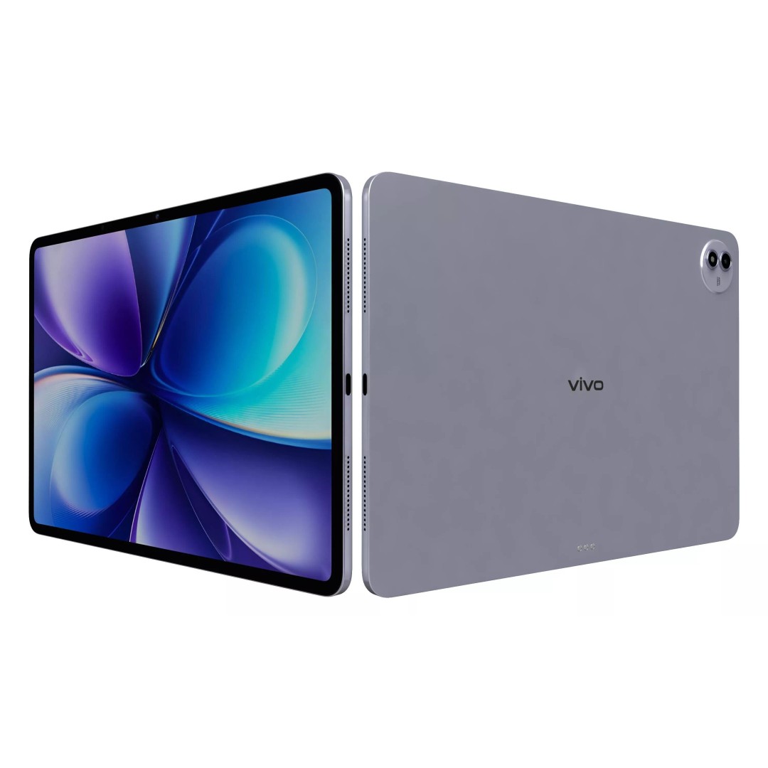 Vivo Pad 6 Pro Purple 3D Model – High Poly Game Asset, FBX & OBJ Formats - View 4