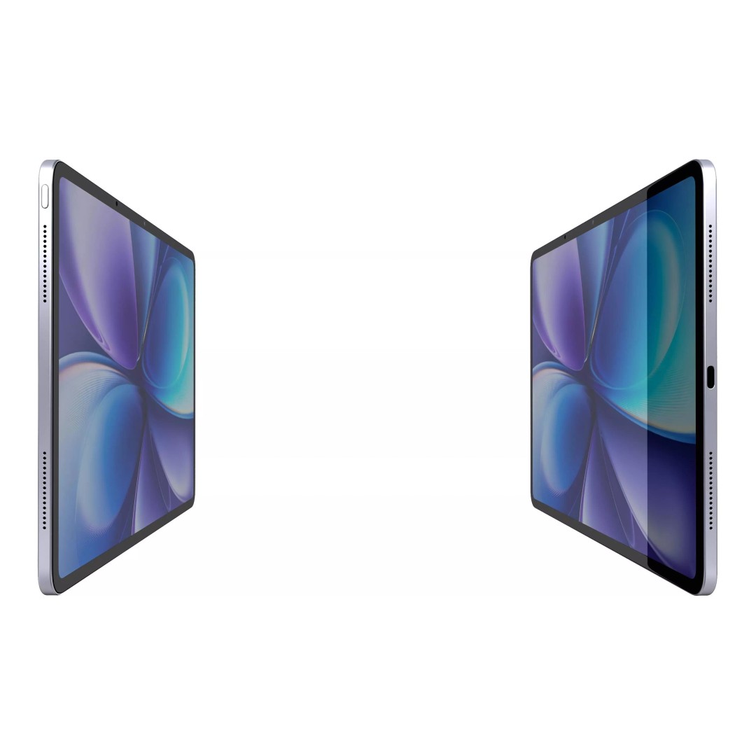 Vivo Pad 6 Pro Purple 3D Model – High Poly Game Asset, FBX & OBJ Formats - View 8