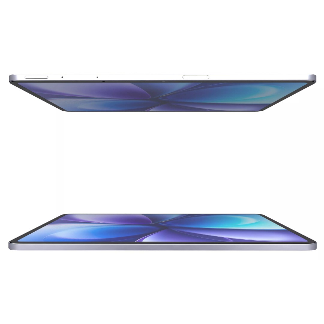 Vivo Pad 6 Pro Purple 3D Model – High Poly Game Asset, FBX & OBJ Formats - View 9