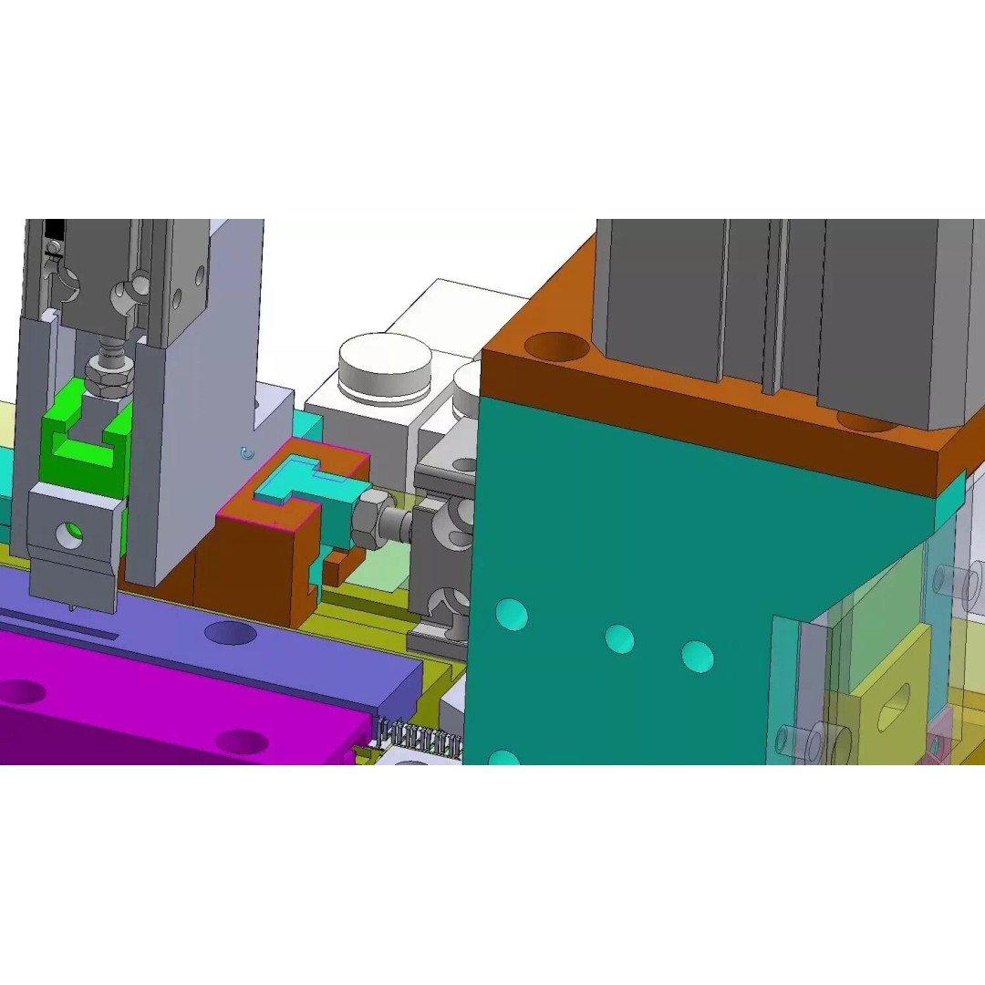 Terminal Cutting Machine 3D Model – Precision Automation for Electronics - View 10