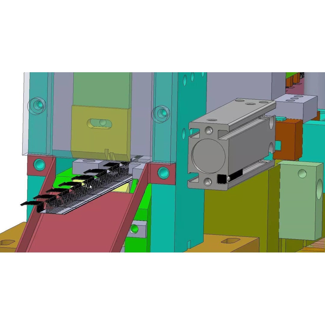 Terminal Cutting Machine 3D Model – Precision Automation for Electronics - View 12