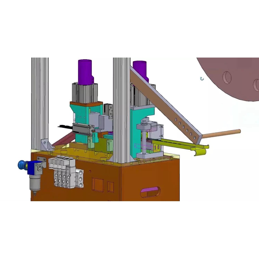 Terminal Cutting Machine 3D Model – Precision Automation for Electronics - View 13