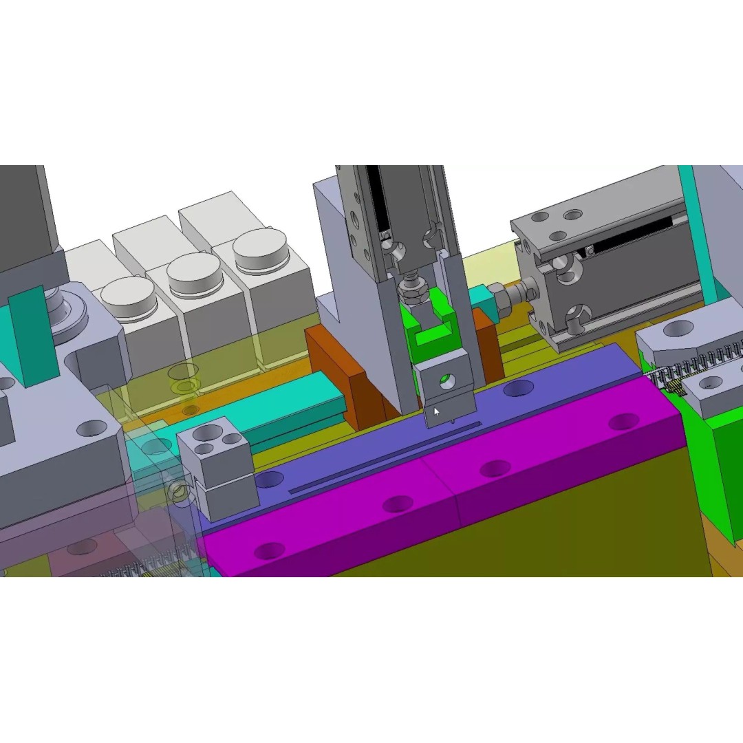 Terminal Cutting Machine 3D Model – Precision Automation for Electronics - View 14