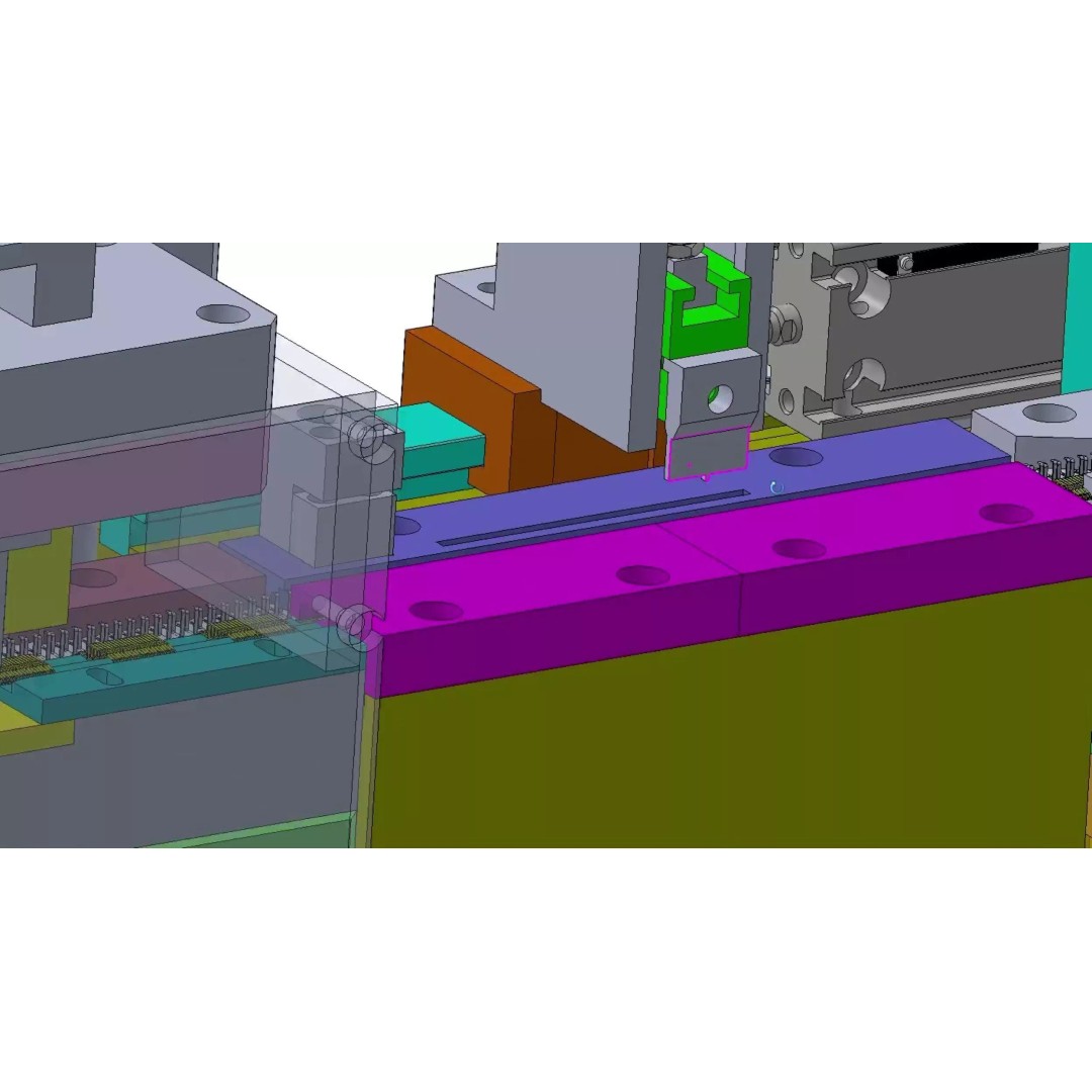 Terminal Cutting Machine 3D Model – Precision Automation for Electronics - View 15