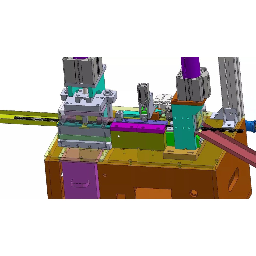 Terminal Cutting Machine 3D Model – Precision Automation for Electronics - View 16