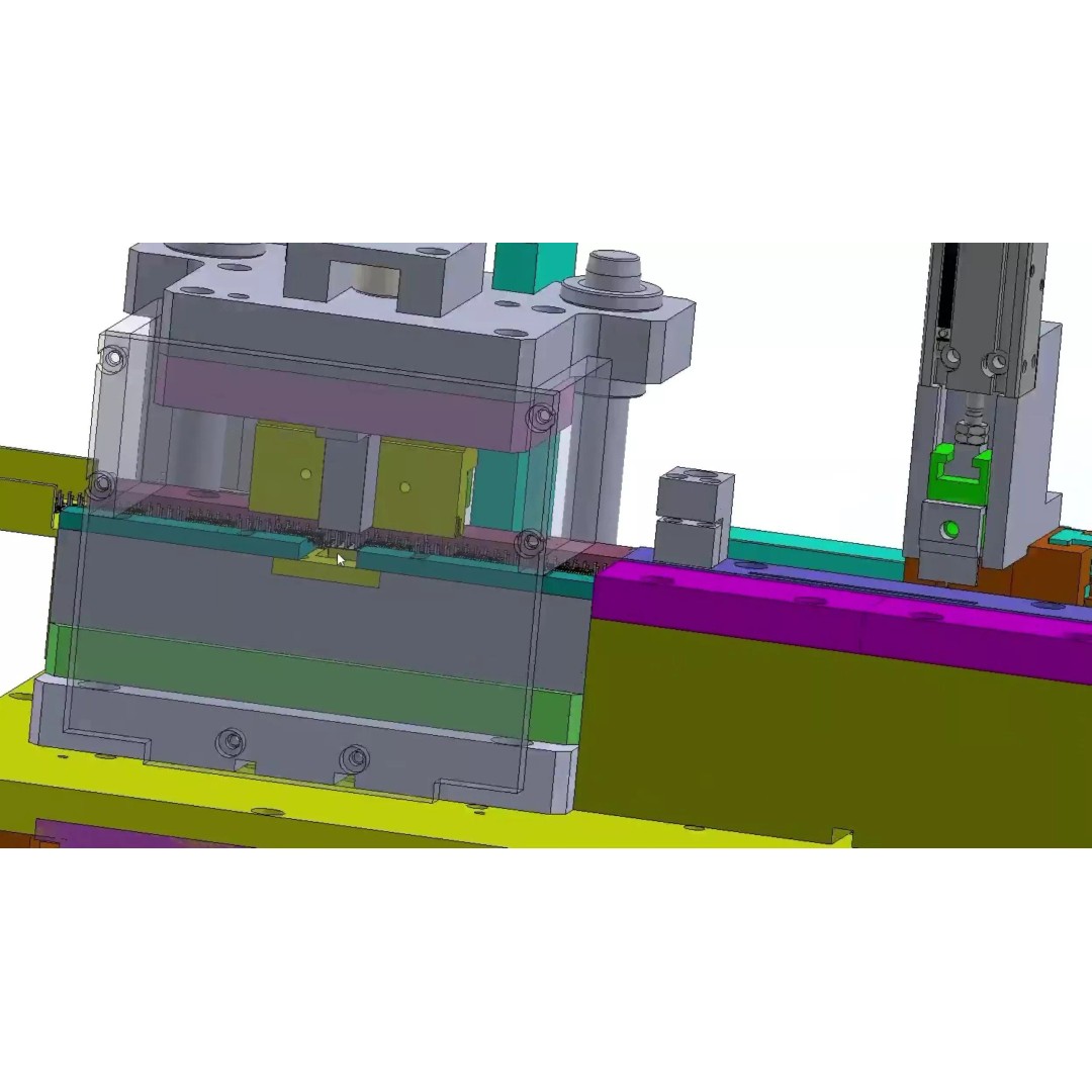 Terminal Cutting Machine 3D Model – Precision Automation for Electronics - View 20