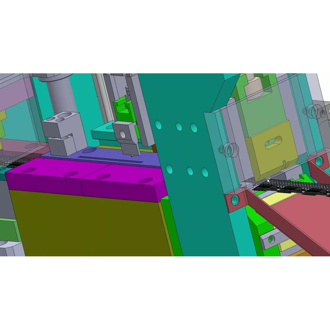 Terminal Cutting Machine 3D Model – Precision Automation for Electronics - View 22