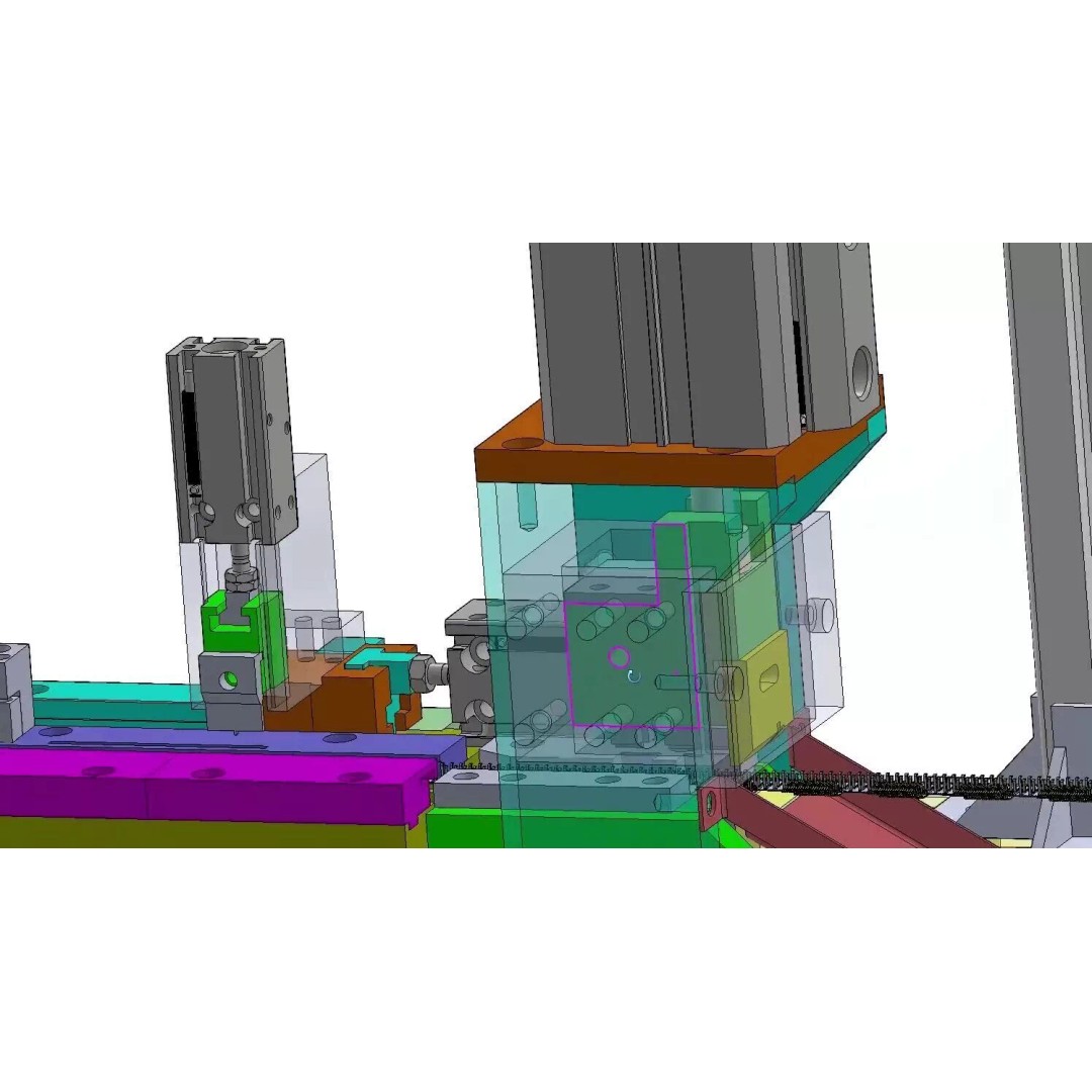 Terminal Cutting Machine 3D Model – Precision Automation for Electronics - View 8