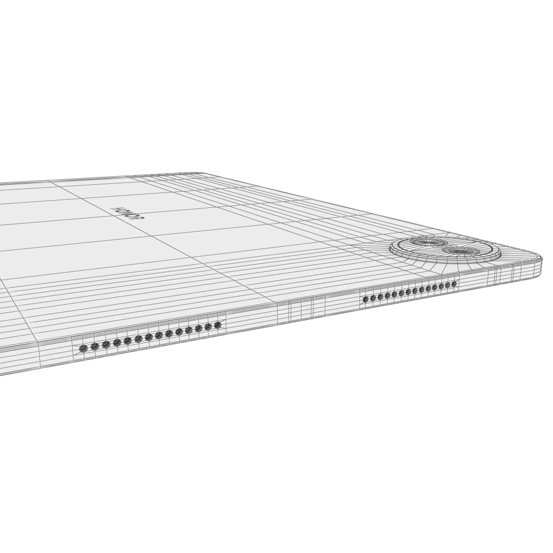 Honor Pad 20 3D Model – High Poly Mobile Device, V-Ray Materials - View 22
