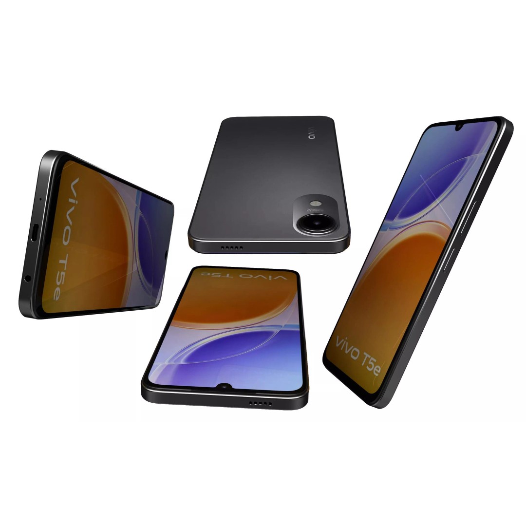 Vivo T5e Black And Blue 3D Model – High Poly Phone Asset, 3DS Max - View 10