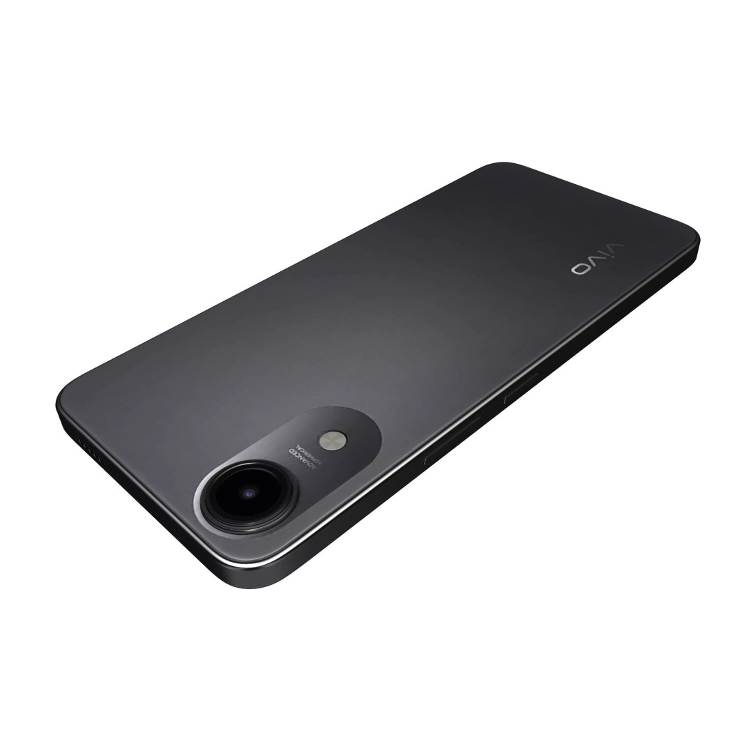 Vivo T5e Black And Blue 3D Model – High Poly Phone Asset, 3DS Max - View 14