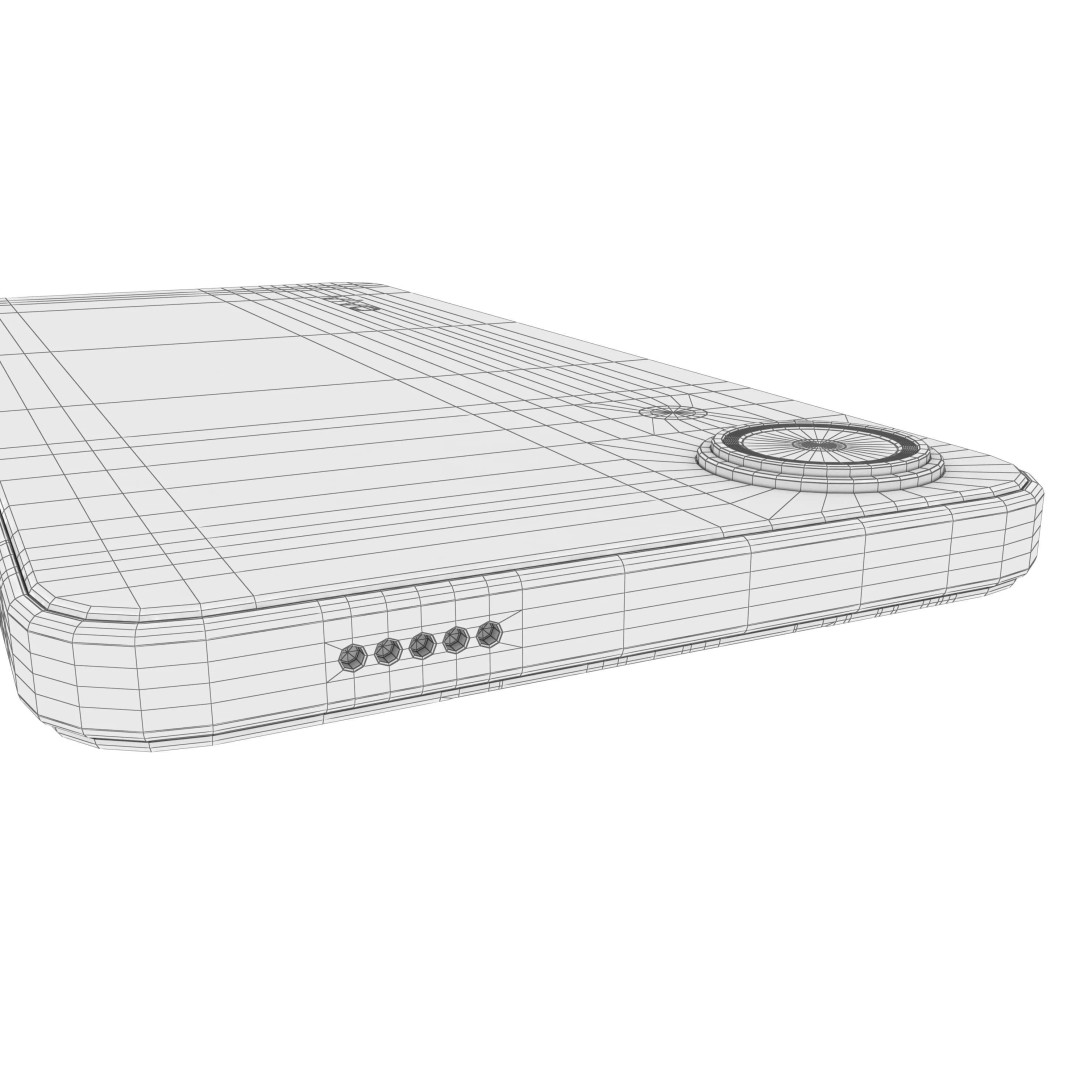 Vivo T5e Black And Blue 3D Model – High Poly Phone Asset, 3DS Max - View 23