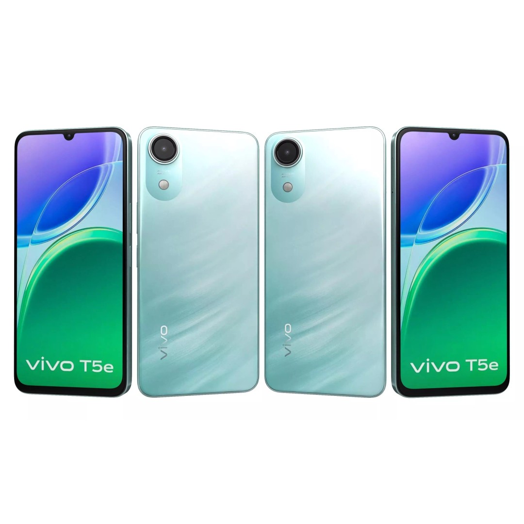 Vivo T5e Black And Blue 3D Model – High Poly Phone Asset, 3DS Max - View 5