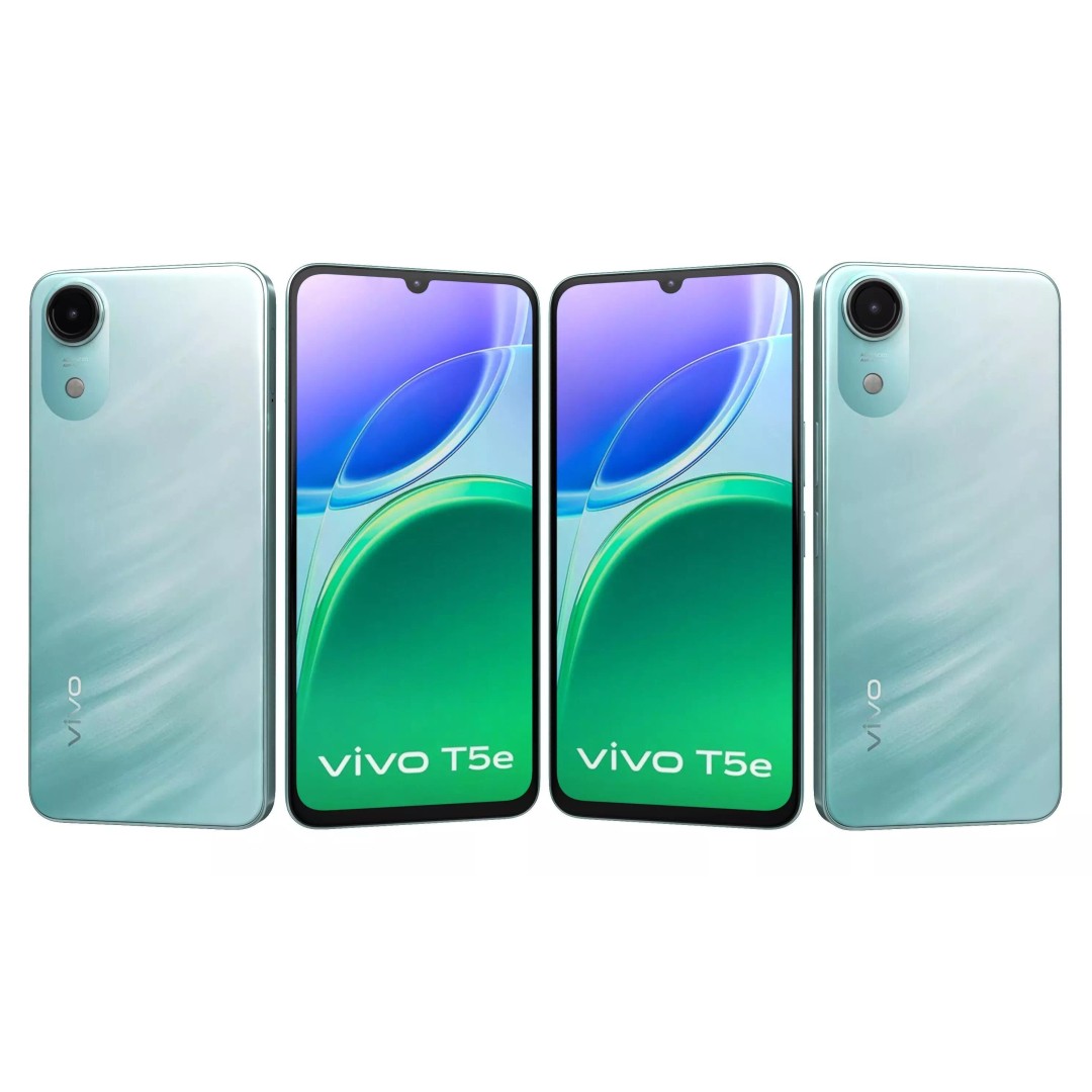 Vivo T5e Black And Blue 3D Model – High Poly Phone Asset, 3DS Max - View 6