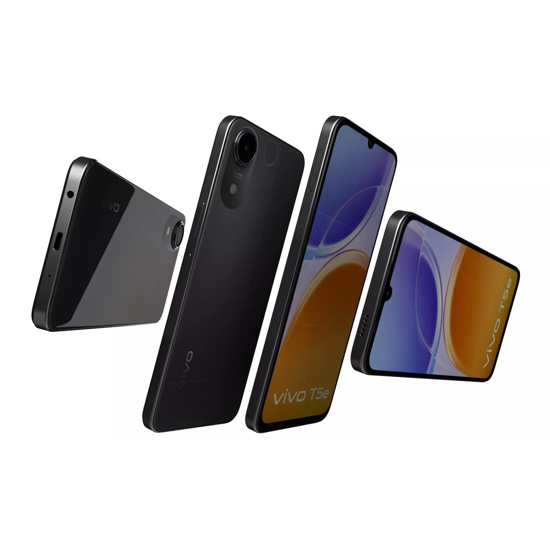 Vivo T5e Black And Blue 3D Model – High Poly Phone Asset, 3DS Max - View 8