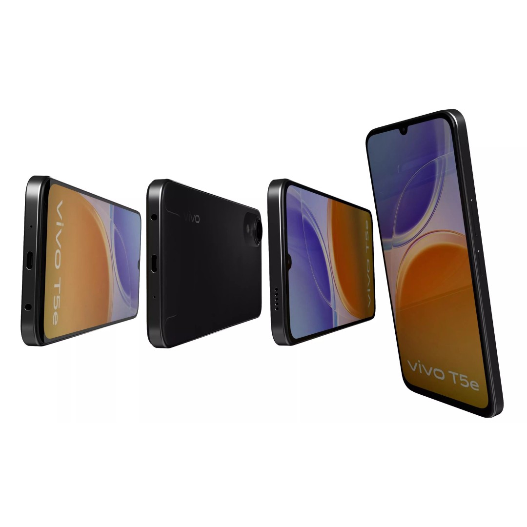 Vivo T5e Black And Blue 3D Model – High Poly Phone Asset, 3DS Max - View 9