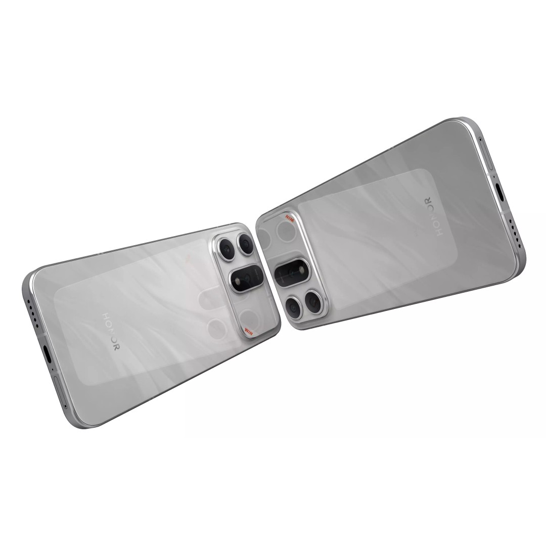 Honor Win Turbo White 3D Model – High Poly Phone Asset, 3DS Max - View 10