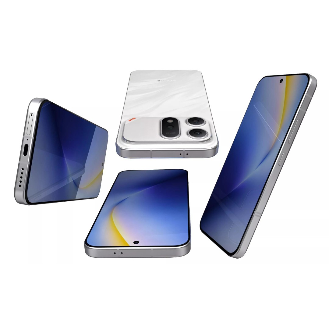 Honor Win Turbo White 3D Model – High Poly Phone Asset, 3DS Max - View 13