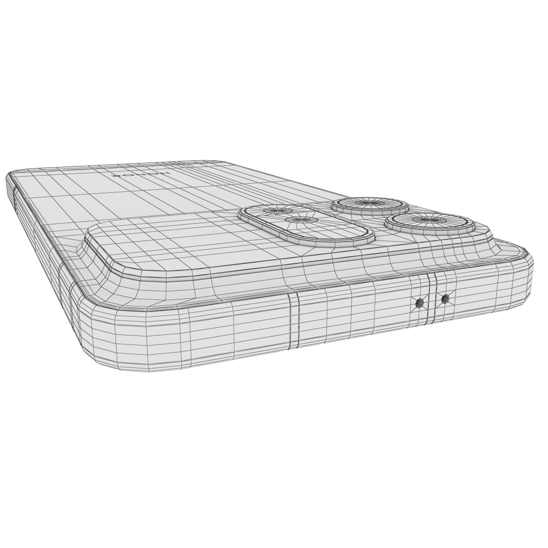 Honor Win Turbo White 3D Model – High Poly Phone Asset, 3DS Max - View 21