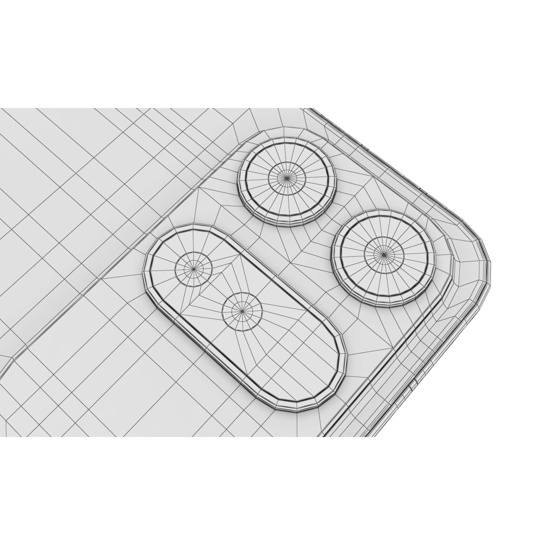 Honor Win Turbo White 3D Model – High Poly Phone Asset, 3DS Max - View 22