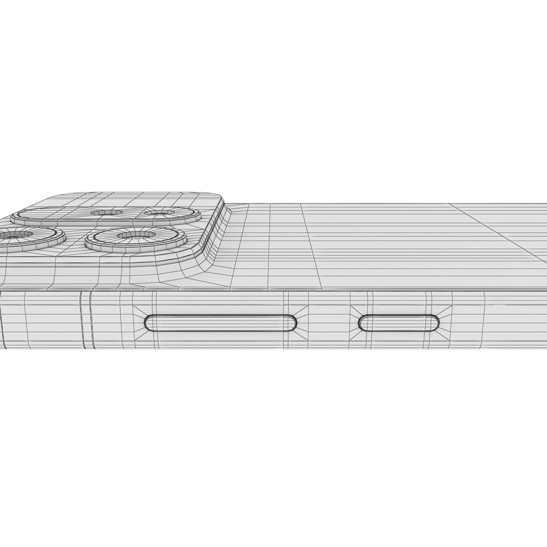 Honor Win Turbo White 3D Model – High Poly Phone Asset, 3DS Max - View 25