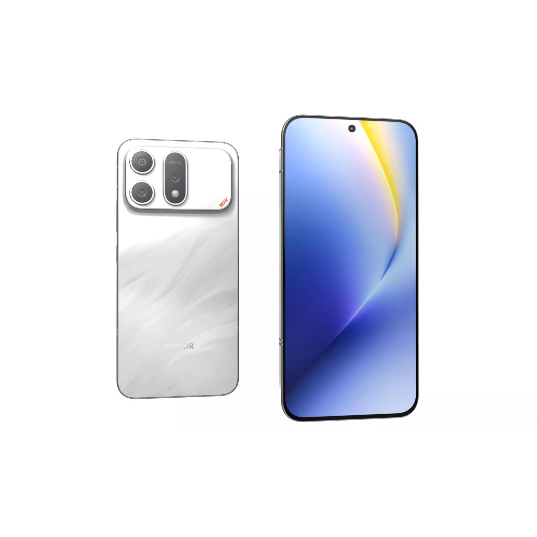 Honor Win Turbo White 3D Model – High Poly Phone Asset, 3DS Max - View 6