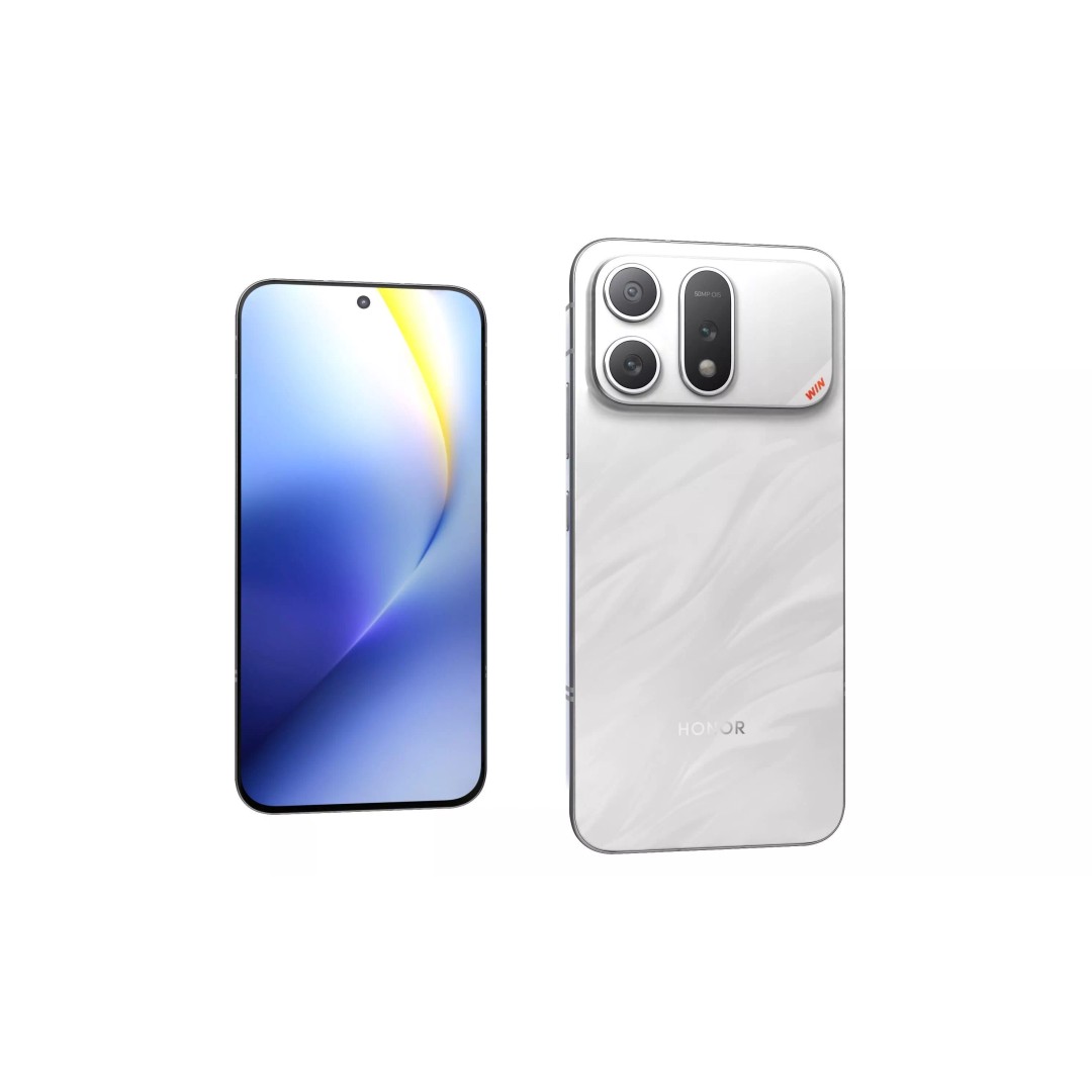 Honor Win Turbo White 3D Model – High Poly Phone Asset, 3DS Max - View 7