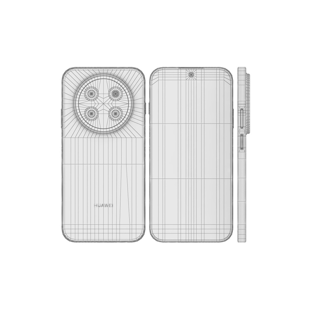 Huawei Nova 15 Max 3D Model – High Poly Phone Asset, 3DS Max - View 12