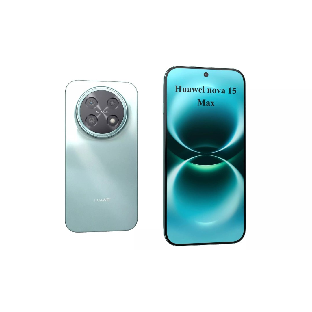 Huawei Nova 15 Max 3D Model – High Poly Phone Asset, 3DS Max - View 7