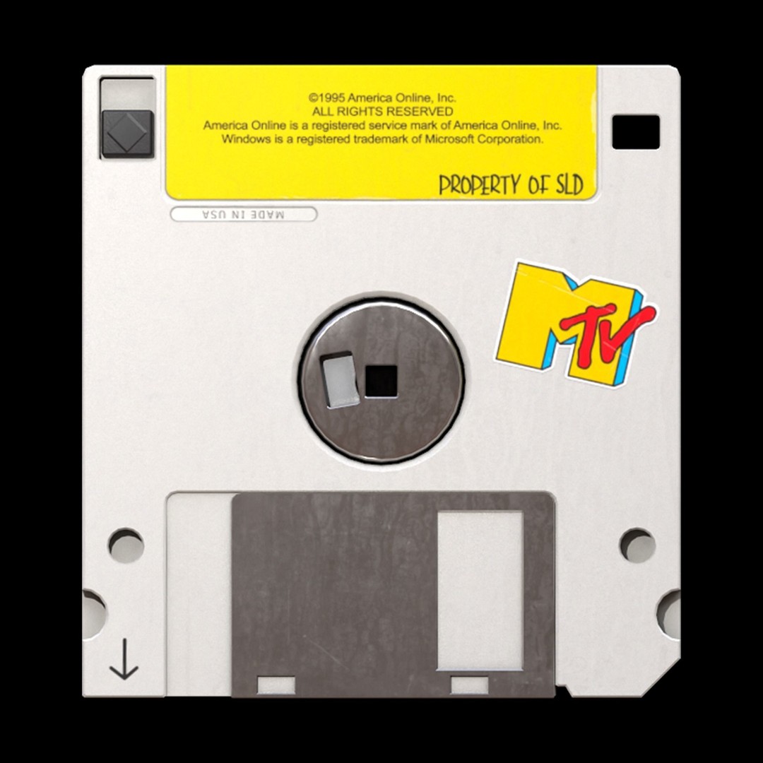Floppy Disks 3D Model – Low Poly Retro Game Asset, FBX & OBJ - View 5