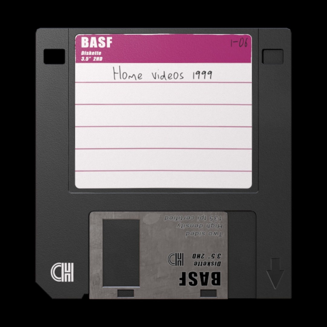 Floppy Disks 3D Model – Low Poly Retro Game Asset, FBX & OBJ - View 8