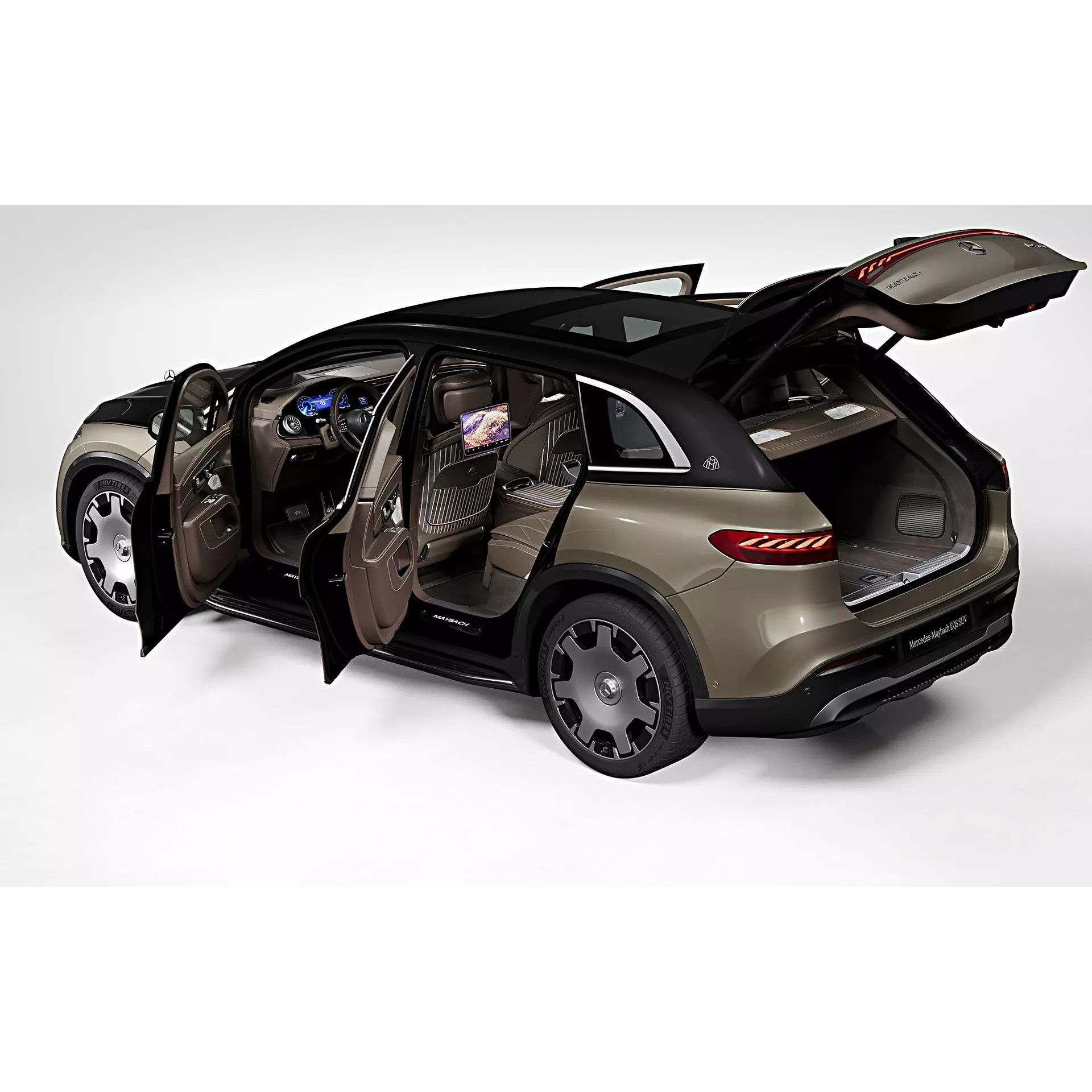 2024 Mercedes-Benz EQS SUV Maybach - High-Quality 3D Model - View 16