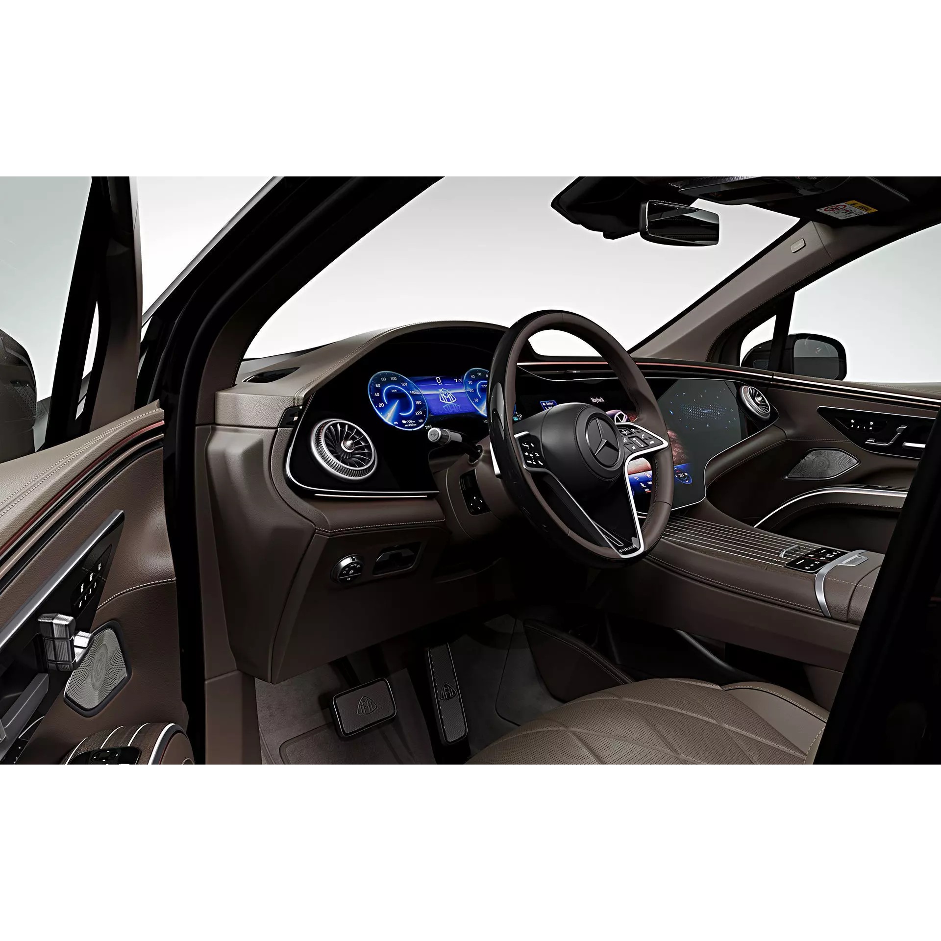 2024 Mercedes-Benz EQS SUV Maybach - High-Quality 3D Model - View 17