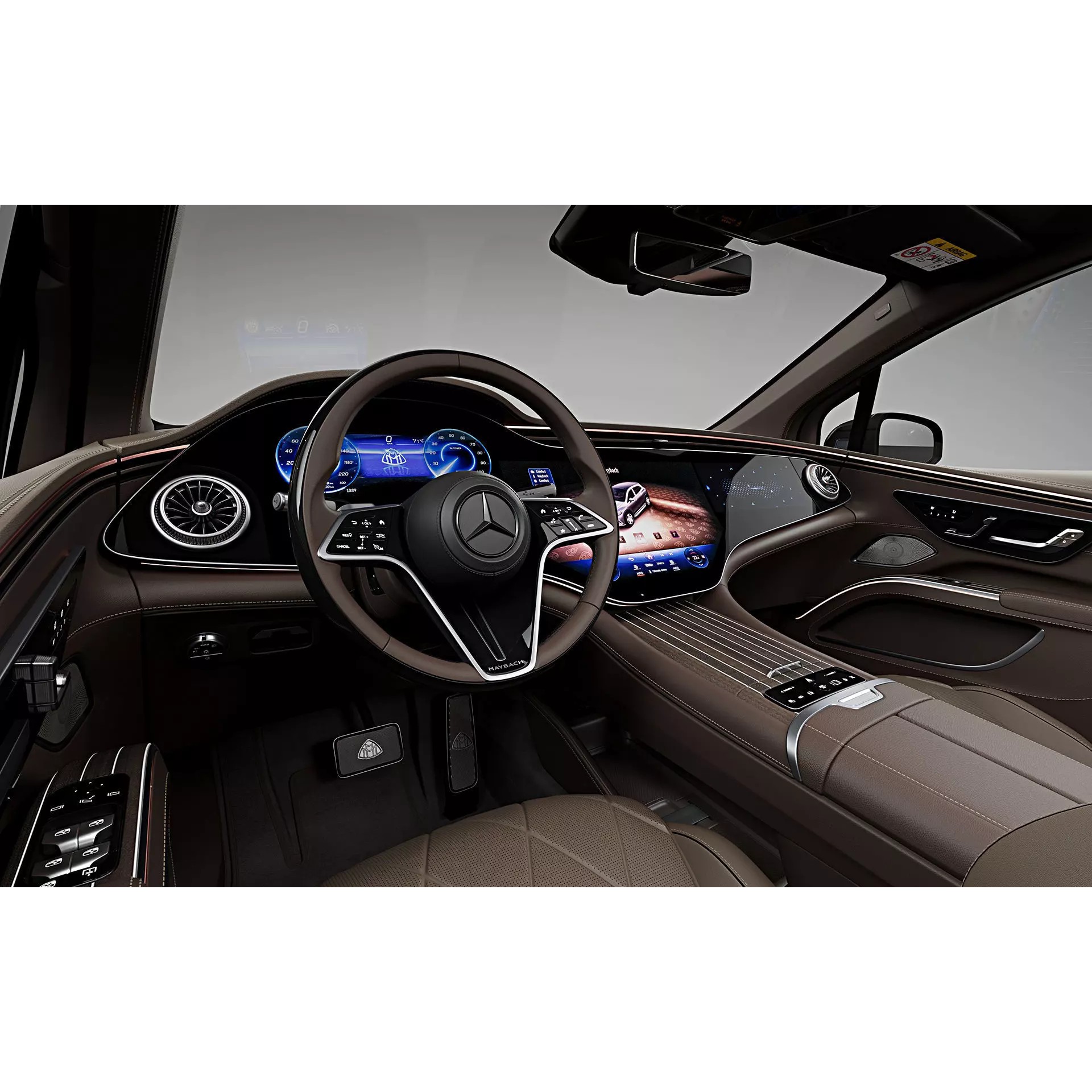 2024 Mercedes-Benz EQS SUV Maybach - High-Quality 3D Model - View 19