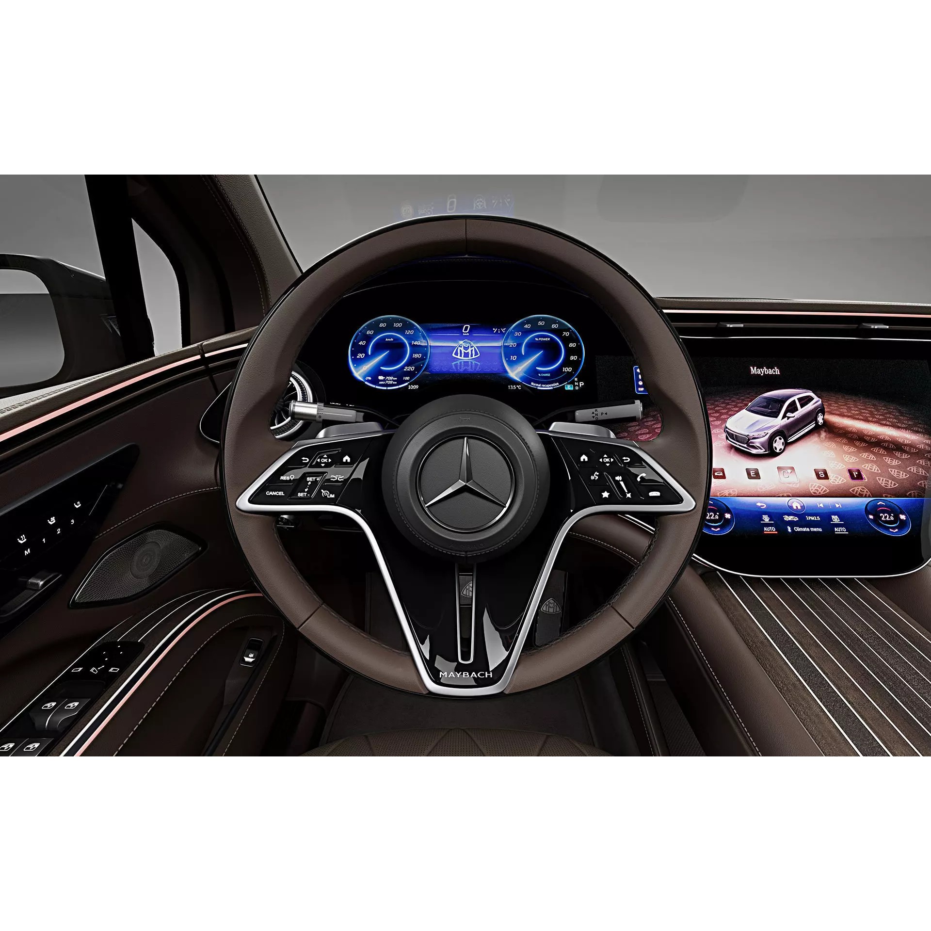 2024 Mercedes-Benz EQS SUV Maybach - High-Quality 3D Model - View 21