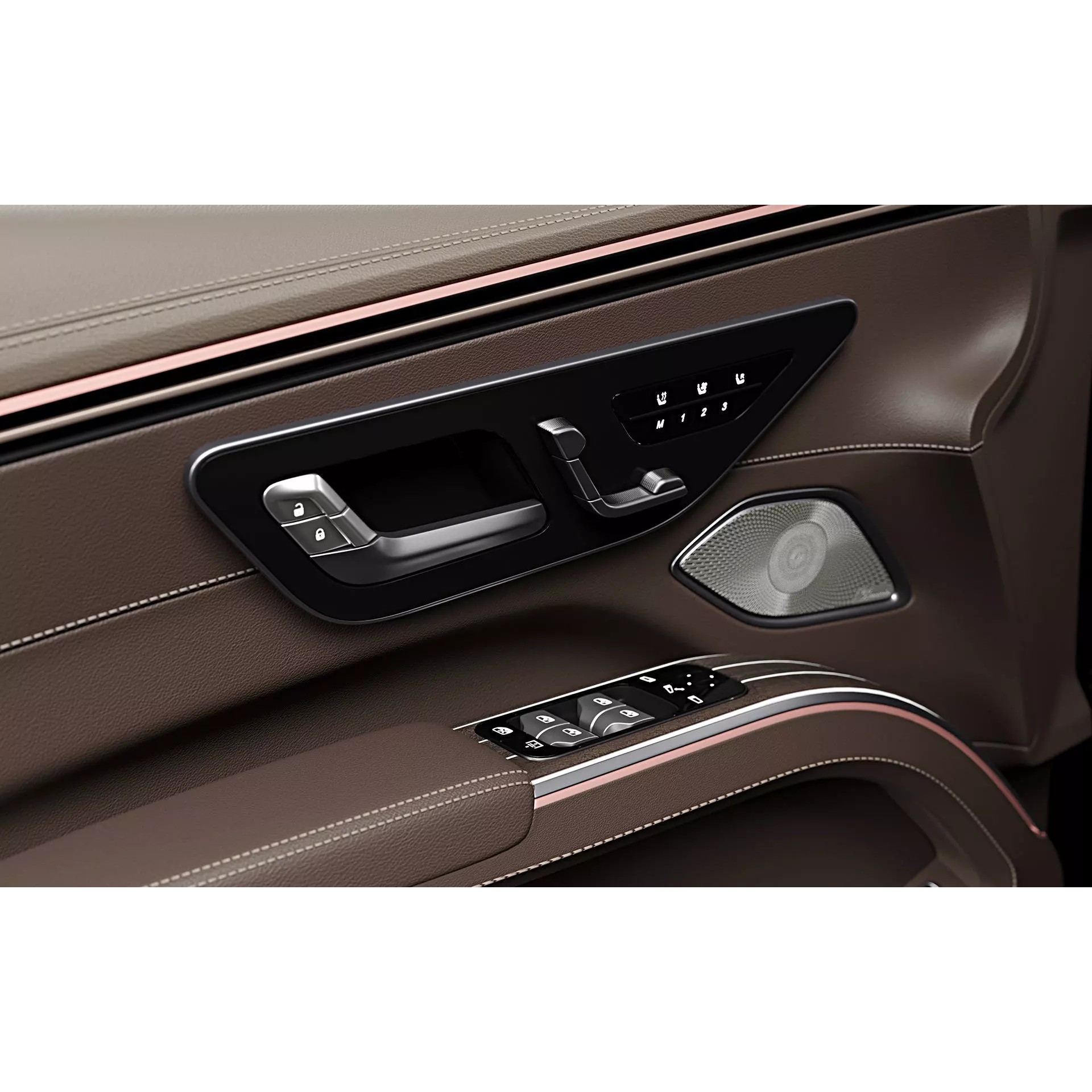 2024 Mercedes-Benz EQS SUV Maybach - High-Quality 3D Model - View 23