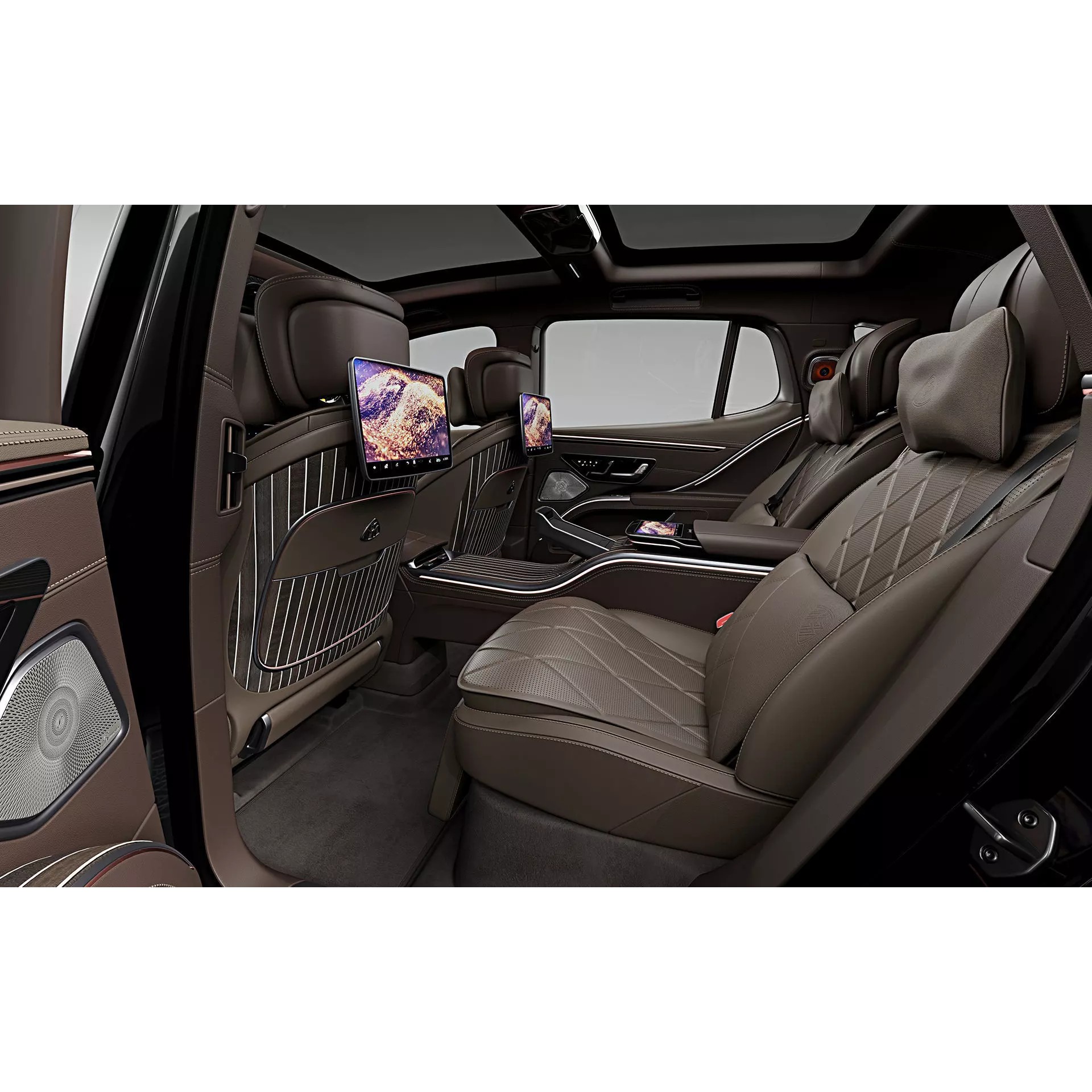 2024 Mercedes-Benz EQS SUV Maybach - High-Quality 3D Model - View 26