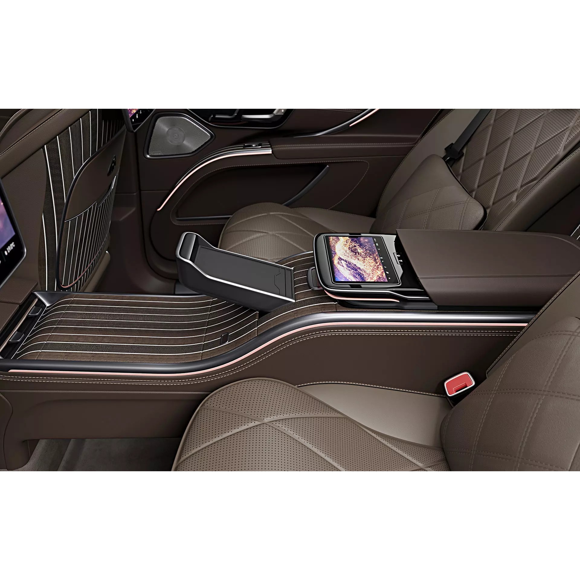 2024 Mercedes-Benz EQS SUV Maybach - High-Quality 3D Model - View 27