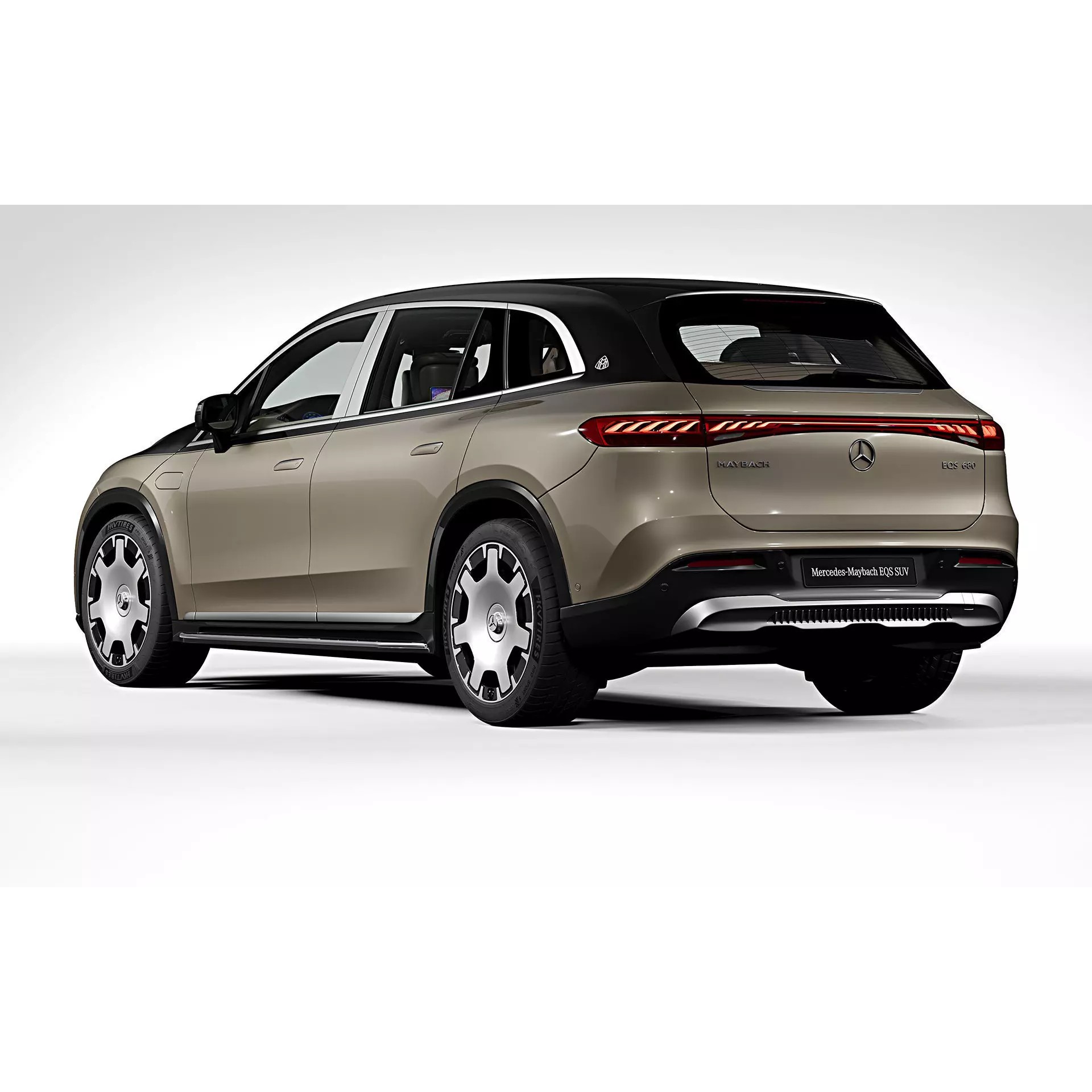 2024 Mercedes-Benz EQS SUV Maybach - High-Quality 3D Model - View 3