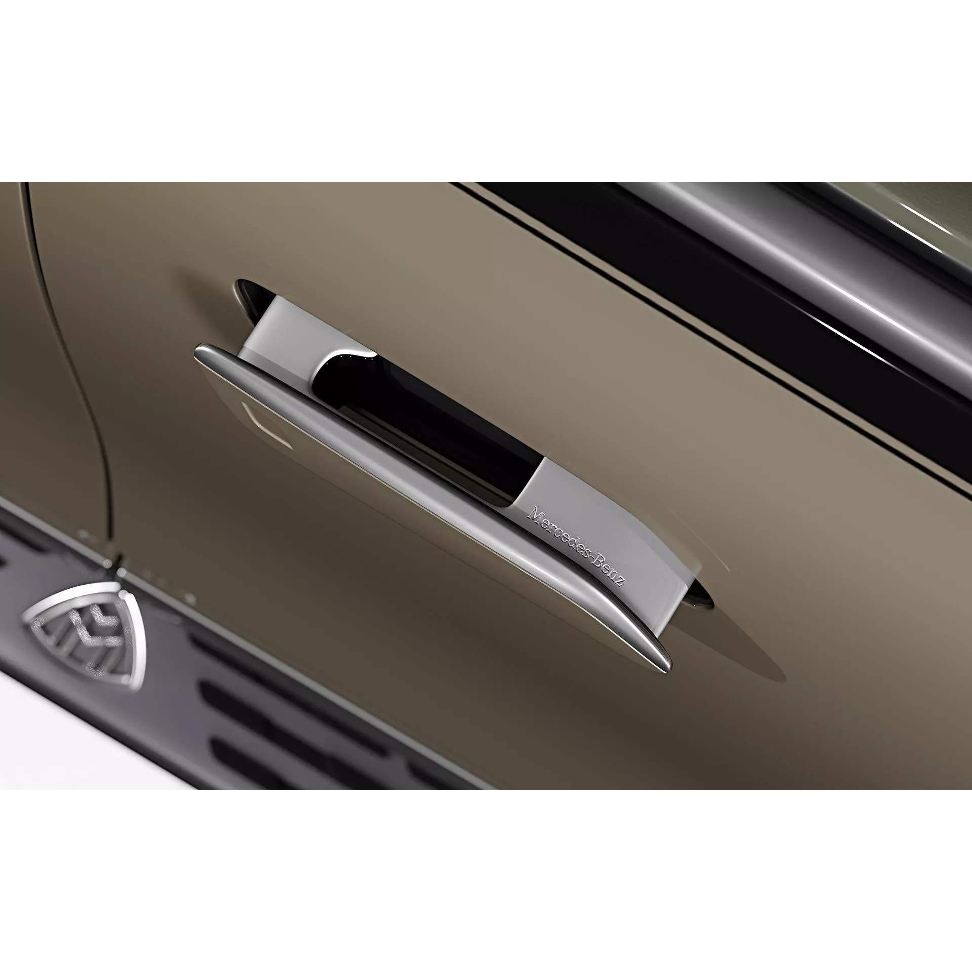 2024 Mercedes-Benz EQS SUV Maybach - High-Quality 3D Model - View 4