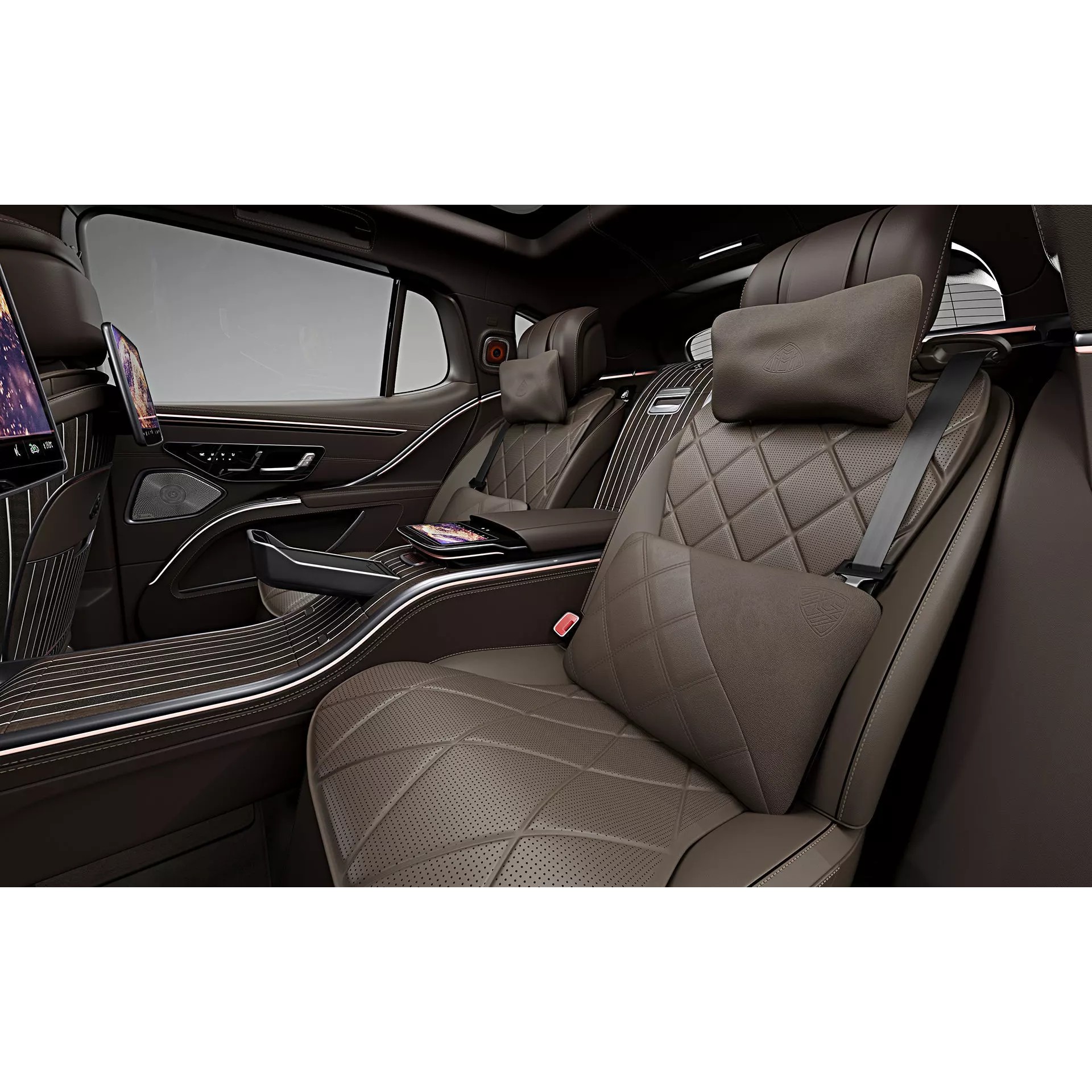 2024 Mercedes-Benz EQS SUV Maybach - High-Quality 3D Model - View 7