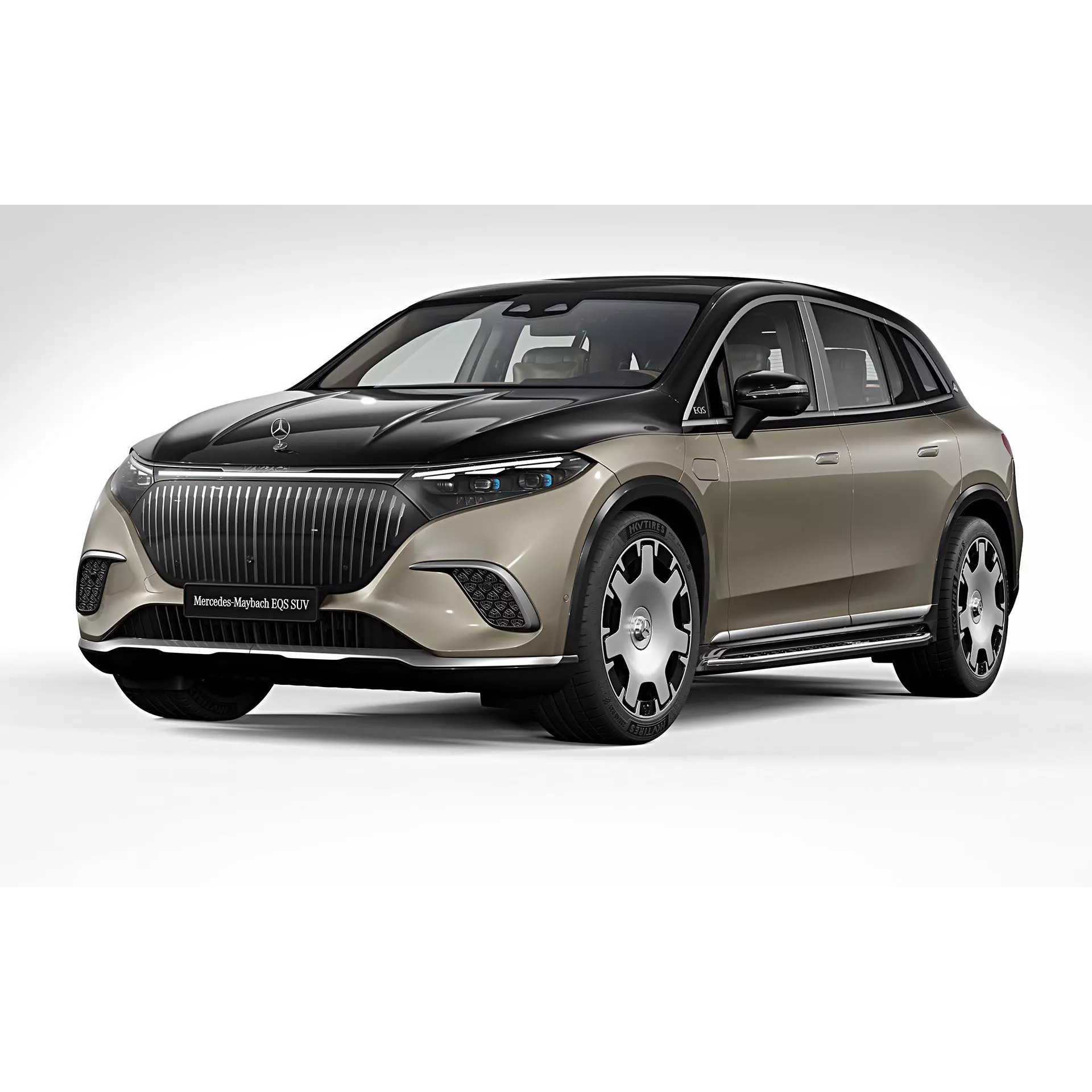 2024 Mercedes-Benz EQS SUV Maybach - High-Quality 3D Model - View 8