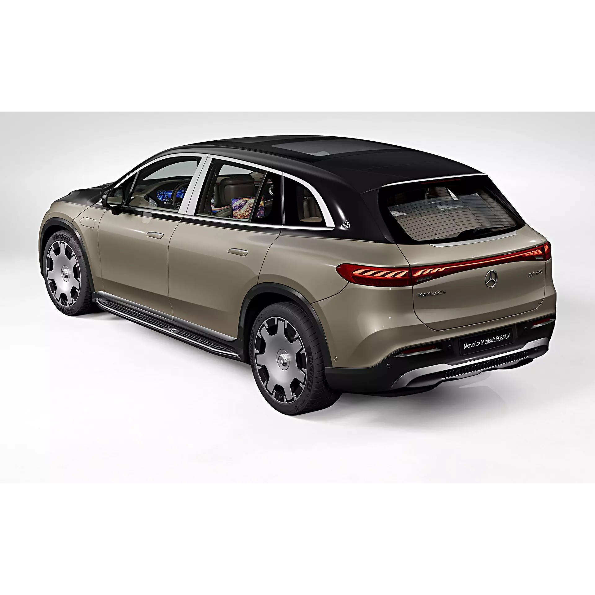 2024 Mercedes-Benz EQS SUV Maybach - High-Quality 3D Model - View 9