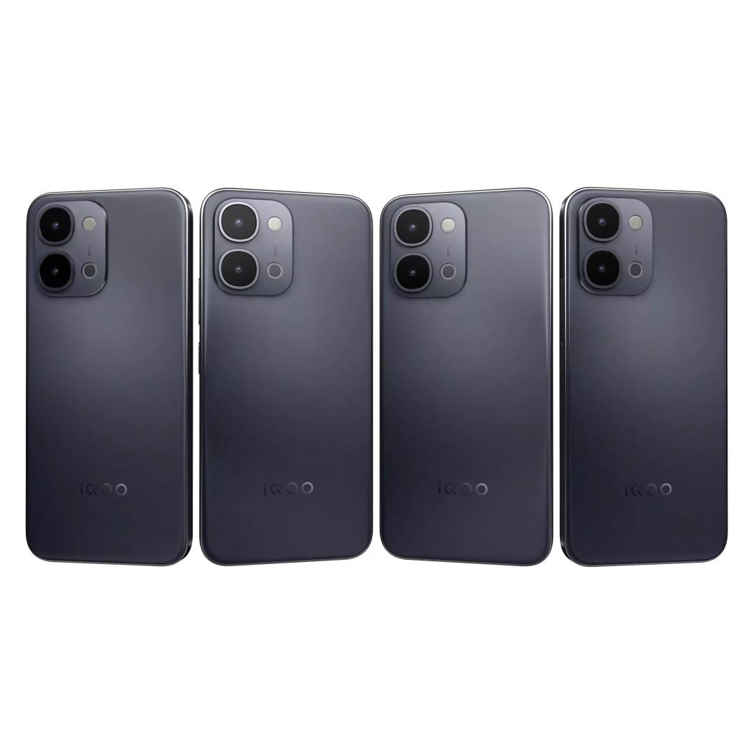 Vivo iQOO Z11x 5G Titan Black 3D Model – High Poly PBR Asset, FBX - View 15